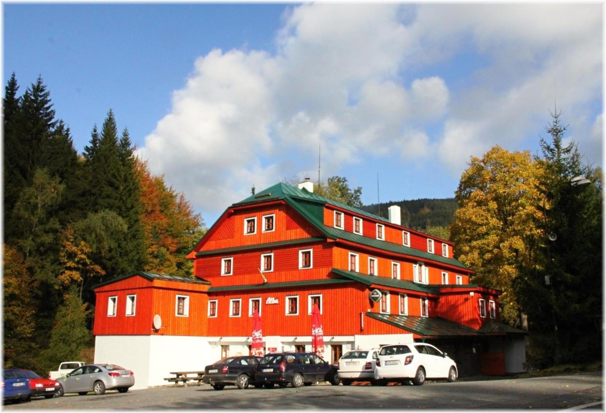 Hotel Alba Destne v Orlickych horach Exterior foto